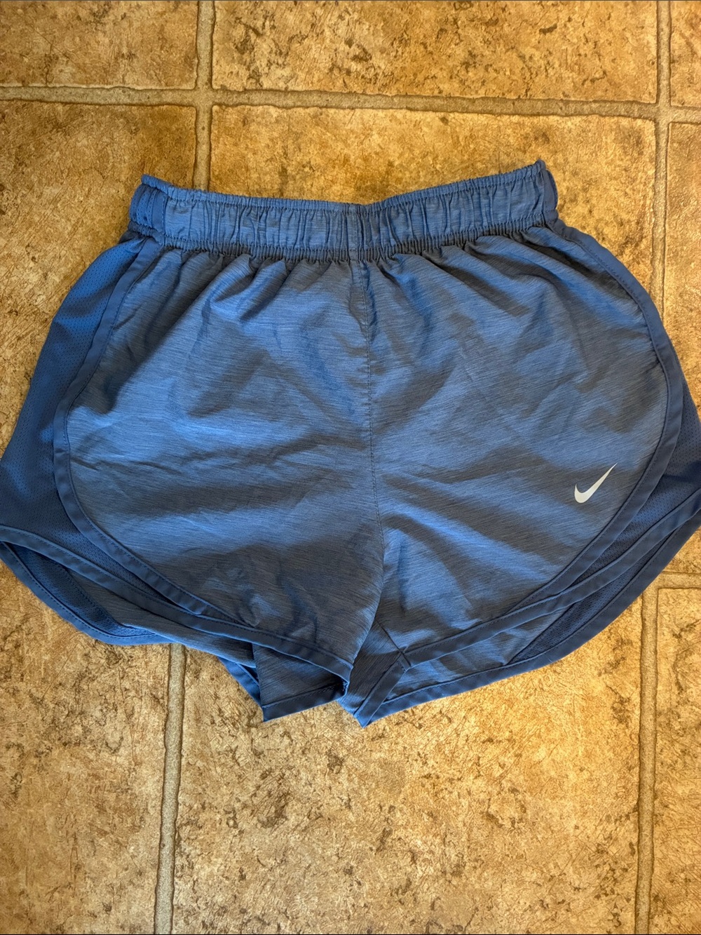 Nike Women's Athletic Shorts size XS Dry Fit in Slate Blue